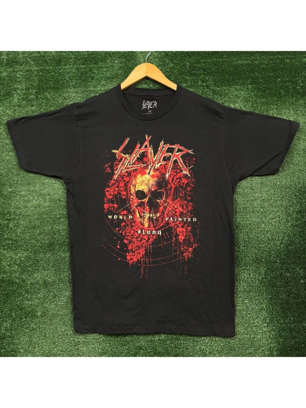 Slayer World Painted in Blood T-Shirt Size Large